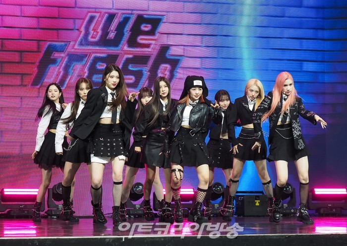 케플러 세 번째 미니앨범 '트러블슈터'(TROUBLESHOOTER) 발매 기념 쇼케이스. 2022.10.13 사진 ⓒ아트코리아방송 이용선 기자