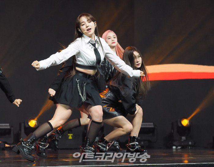 케플러 세 번째 미니앨범 '트러블슈터'(TROUBLESHOOTER) 발매 기념 쇼케이스. 2022.10.13 사진 ⓒ아트코리아방송 이용선 기자