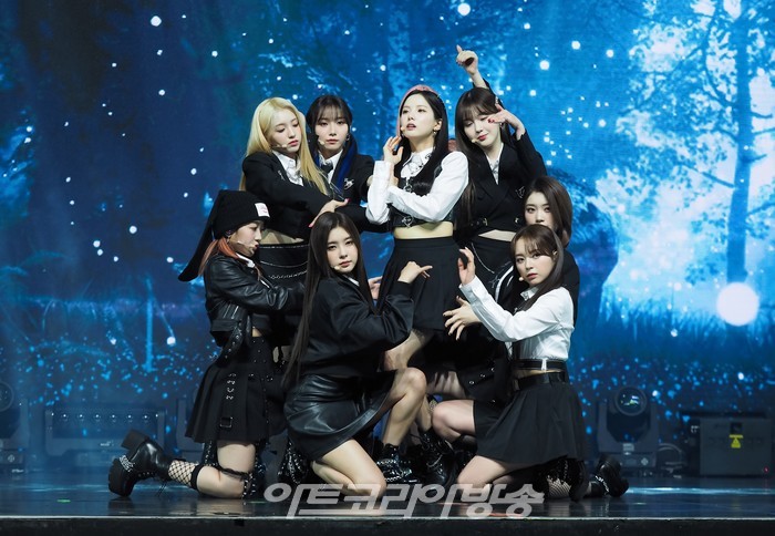 케플러 세 번째 미니앨범 '트러블슈터'(TROUBLESHOOTER) 발매 기념 쇼케이스. 2022.10.13 사진 ⓒ아트코리아방송 이용선 기자