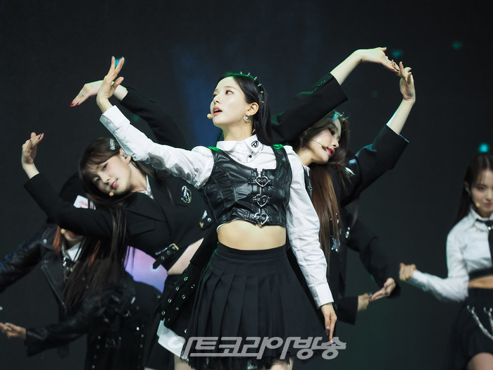 케플러 세 번째 미니앨범 '트러블슈터'(TROUBLESHOOTER) 발매 기념 쇼케이스. 2022.10.13 사진 ⓒ아트코리아방송 이용선 기자