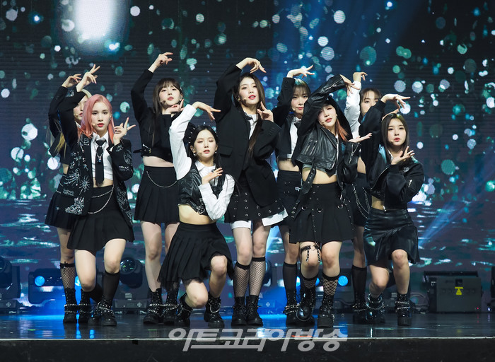 케플러 세 번째 미니앨범 '트러블슈터'(TROUBLESHOOTER) 발매 기념 쇼케이스. 2022.10.13 사진 ⓒ아트코리아방송 이용선 기자