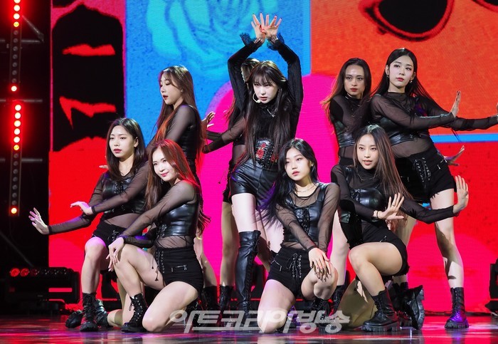 케플러 세 번째 미니앨범 '트러블슈터'(TROUBLESHOOTER) 발매 기념 쇼케이스. 2022.10.13 사진 ⓒ아트코리아방송 이용선 기자