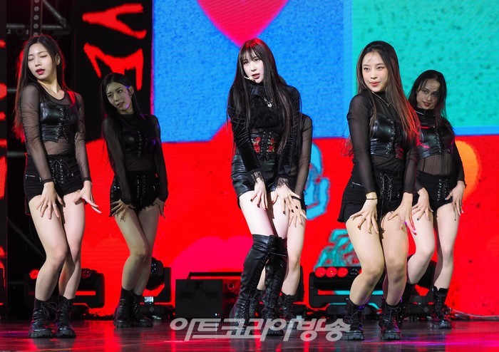 케플러 세 번째 미니앨범 '트러블슈터'(TROUBLESHOOTER) 발매 기념 쇼케이스. 2022.10.13 사진 ⓒ아트코리아방송 이용선 기자