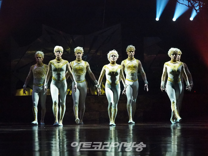 태양의 서커스 '뉴 알레그리아' 프레스콜. 2022.10.20 사진 ⓒ아트코리아방송 이용선 기자