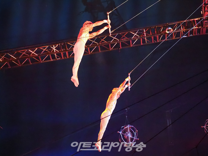 태양의 서커스 '뉴 알레그리아' 프레스콜. 2022.10.20 사진 ⓒ아트코리아방송 이용선 기자