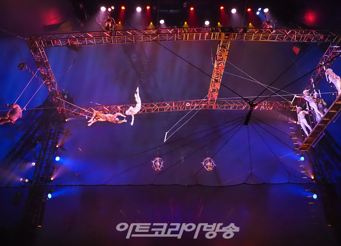 태양의 서커스 '뉴 알레그리아' 프레스콜. 2022.10.20 사진 ⓒ아트코리아방송 이용선 기자
