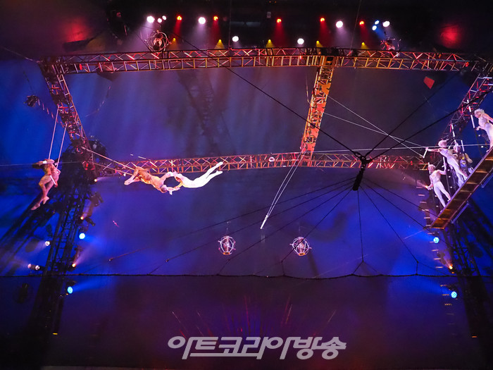 태양의 서커스 '뉴 알레그리아' 프레스콜. 2022.10.20 사진 ⓒ아트코리아방송 이용선 기자