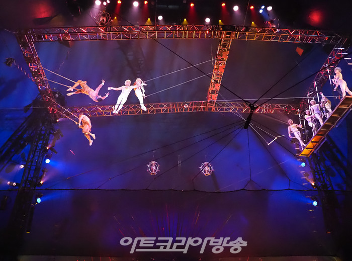 태양의 서커스 '뉴 알레그리아' 프레스콜. 2022.10.20 사진 ⓒ아트코리아방송 이용선 기자