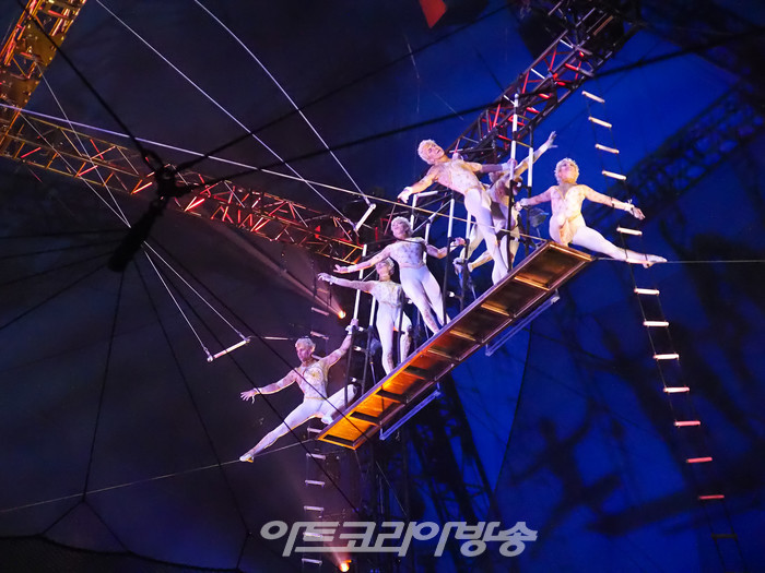 태양의 서커스 '뉴 알레그리아' 프레스콜. 2022.10.20 사진 ⓒ아트코리아방송 이용선 기자