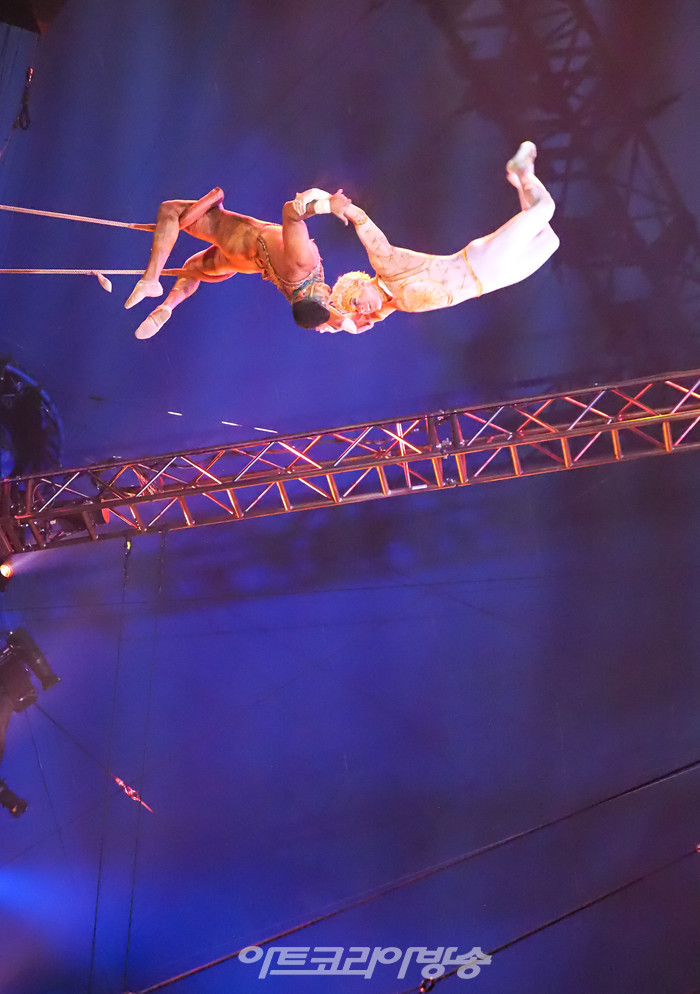 태양의 서커스 '뉴 알레그리아' 프레스콜. 2022.10.20 사진 ⓒ아트코리아방송 이용선 기자