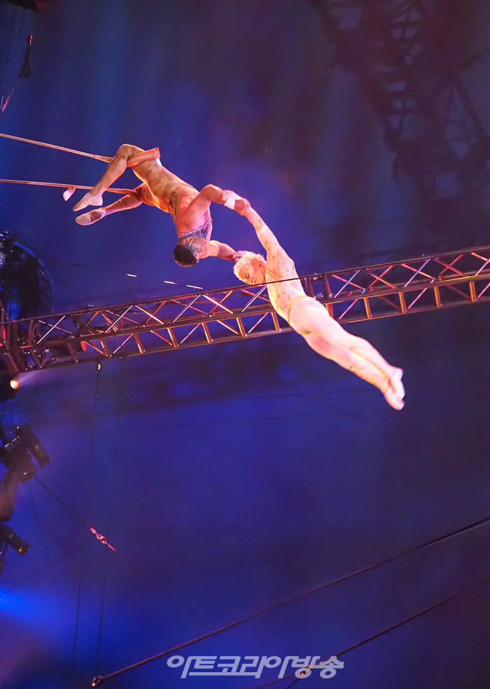 태양의 서커스 '뉴 알레그리아' 프레스콜. 2022.10.20 사진 ⓒ아트코리아방송 이용선 기자