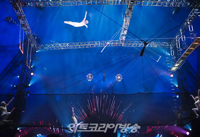 태양의 서커스 '뉴 알레그리아' 프레스콜. 2022.10.20 사진 ⓒ아트코리아방송 이용선 기자