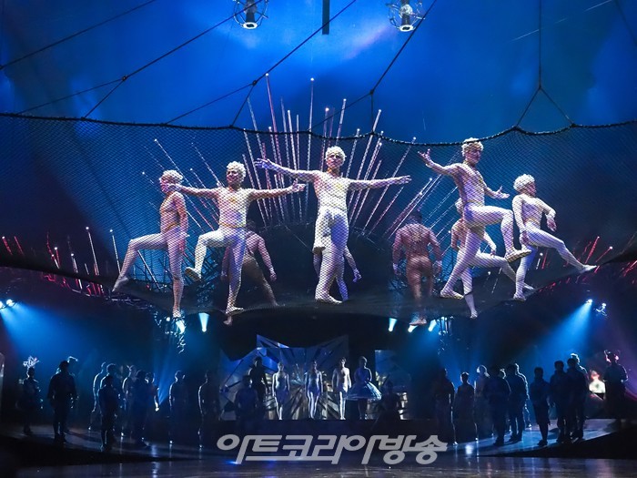 태양의 서커스 '뉴 알레그리아' 프레스콜. 2022.10.20 사진 ⓒ아트코리아방송 이용선 기자