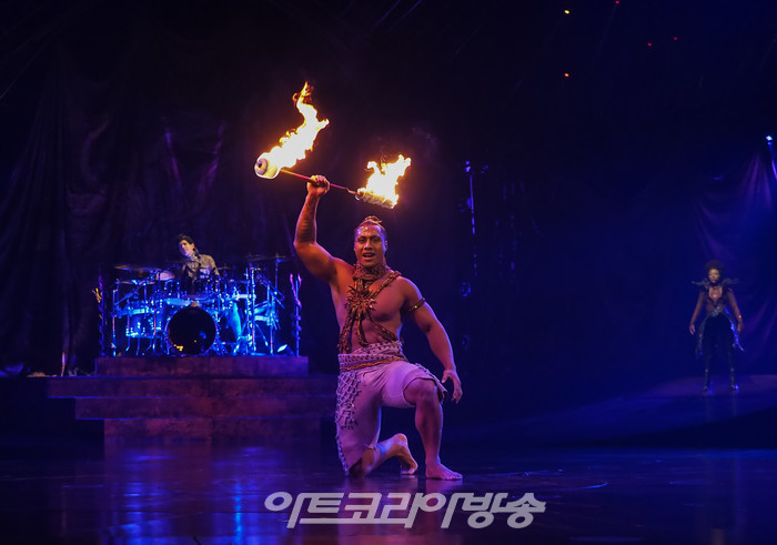 태양의 서커스 '뉴 알레그리아' 프레스콜. 2022.10.20 사진 ⓒ아트코리아방송 이용선 기자