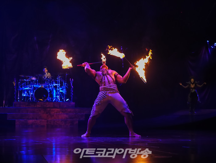 태양의 서커스 '뉴 알레그리아' 프레스콜. 2022.10.20 사진 ⓒ아트코리아방송 이용선 기자