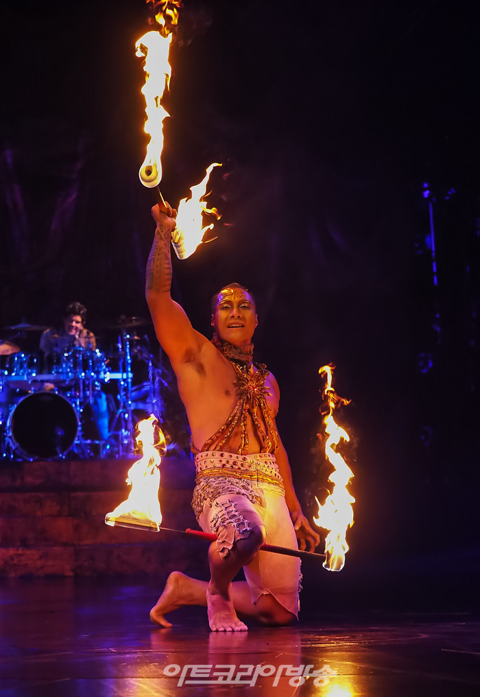 태양의 서커스 '뉴 알레그리아' 프레스콜. 2022.10.20 사진 ⓒ아트코리아방송 이용선 기자