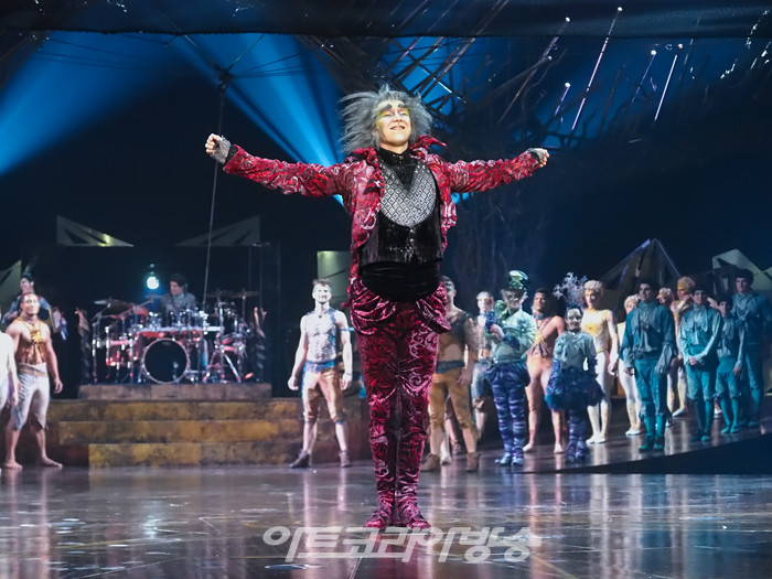 '태양의 서커스' 뉴 알레그리아 프레스콜(미스터 플뢰르) 2022.10.20 사진 ⓒ아트코리아방송 이용선 기자