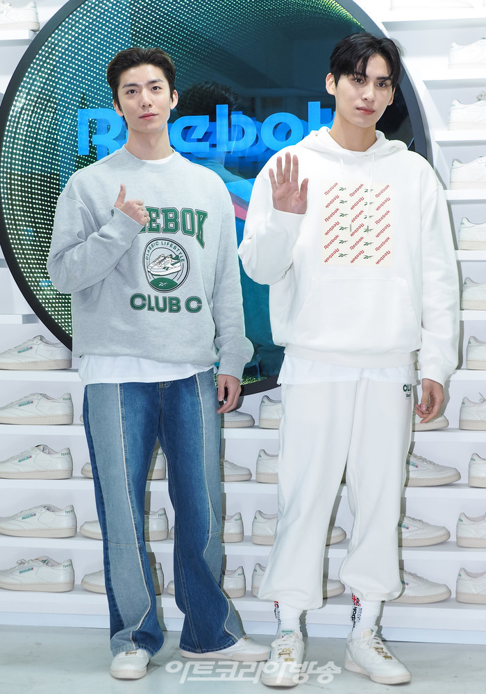 ​리복의 '클럽 C 캐슬' 런칭 팝업 행사(SF9 유태양, 휘경) 2022.10.22 사진 ⓒ아트코리아방송 이용선 기자​