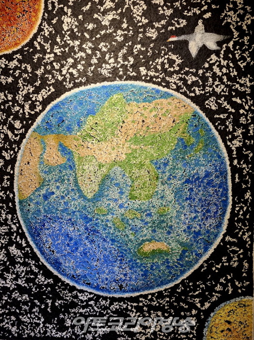 제26회 하정열 우주작가 '우주그림전'-우주 속 태양계 2020-8