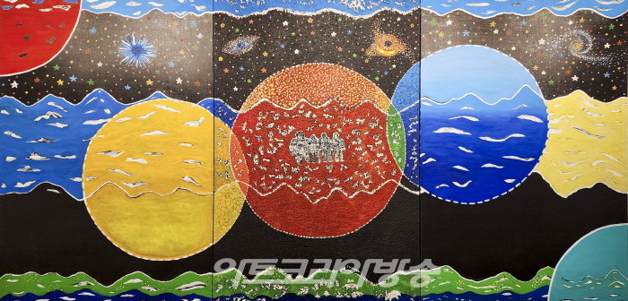 제26회 하정열 우주작가 '우주그림전'-우주삼라만상 2020-9