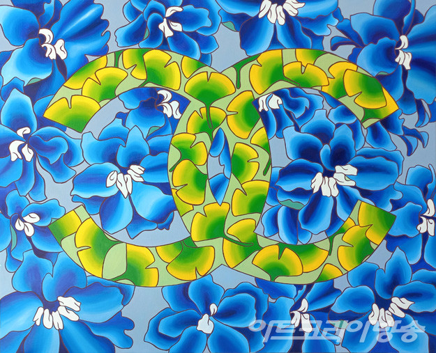 샤넬꽃 53 x 66cm, Oil on Canvas, 2022 / 김태임
