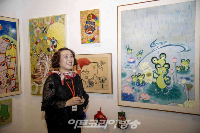 송현숙 작가, 제4회 ‘앙데팡당Korea 국제아트페어’ 부스 개인전