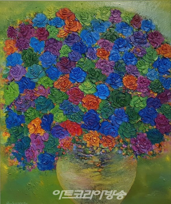 하순옥 개인전 '장미' 시리즈