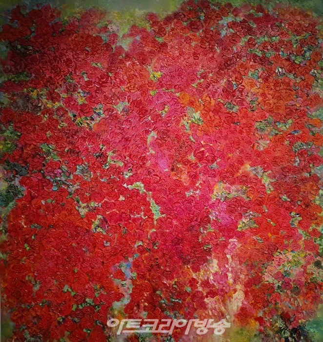 하순옥 개인전 '장미' 시리즈