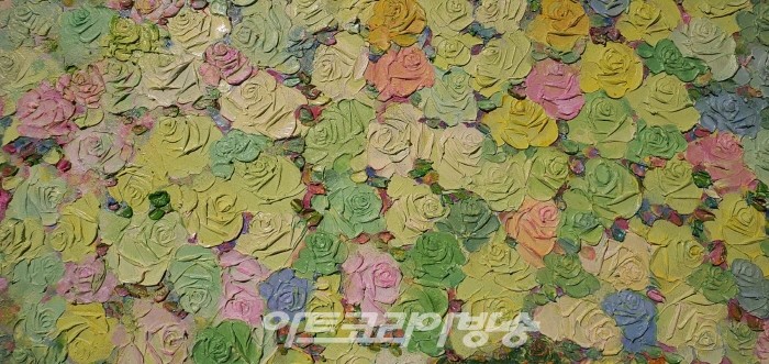 하순옥 개인전 '장미' 시리즈