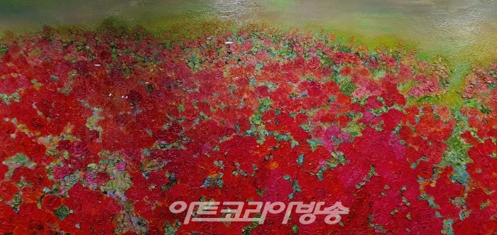 하순옥 개인전 '장미' 시리즈