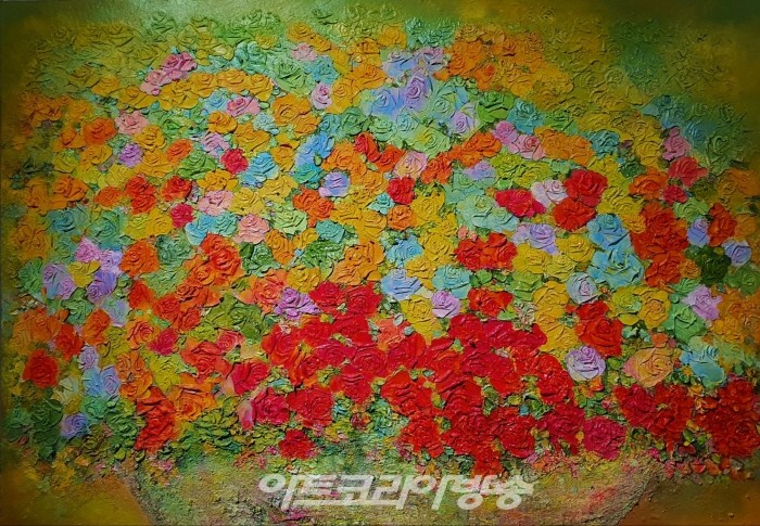 하순옥 개인전 '장미' 시리즈