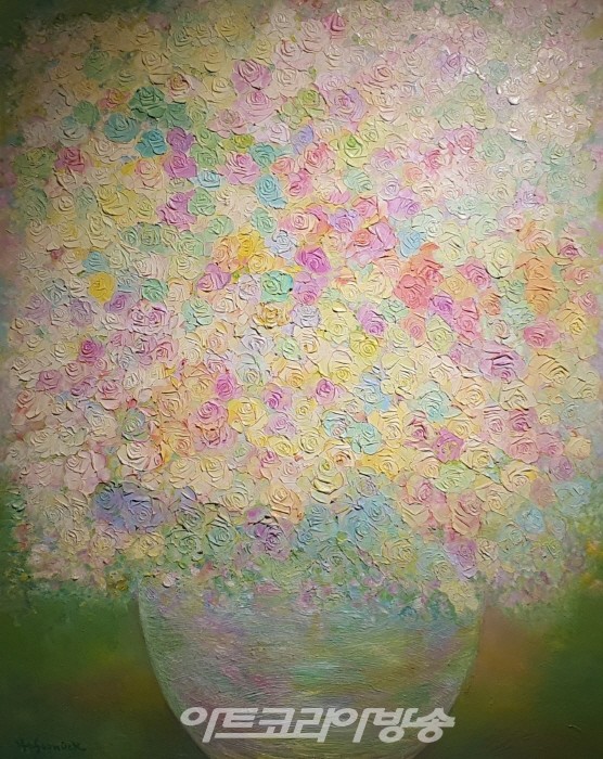 하순옥 개인전 '장미' 시리즈