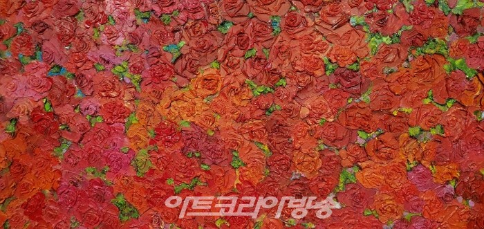 하순옥 개인전 '장미' 시리즈