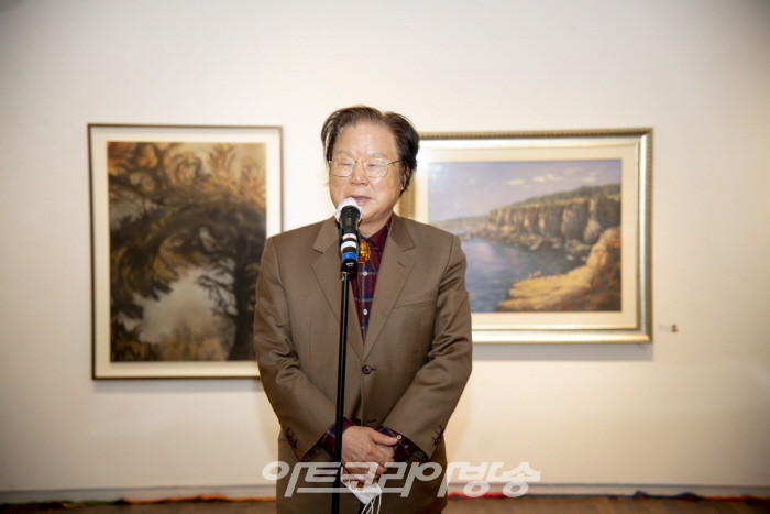 제11회 상 미술회전-이태길 신작전 회장 축사
