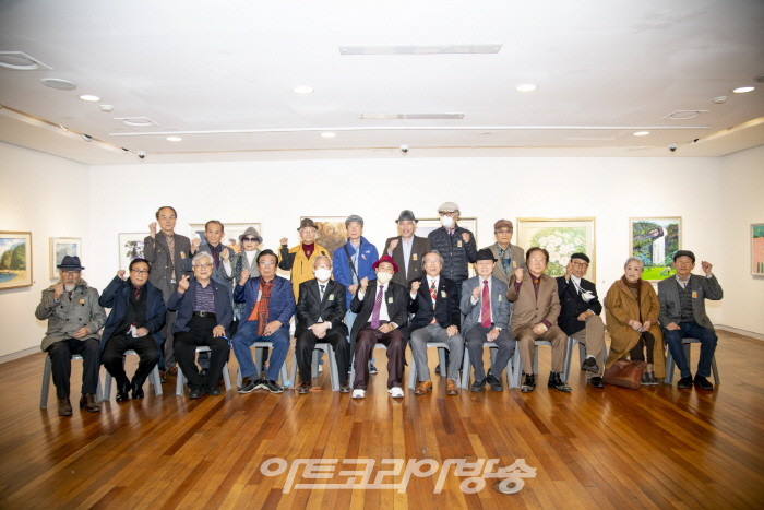 제11회 상 미술회전-단체사진