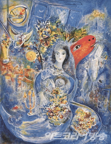 Marc Chagall 作_Bella_63x49cm_Giclee on Paper