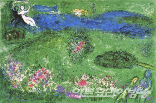 Marc Chagall 作_Orcnard_57x76cm_Giclee on Paper
