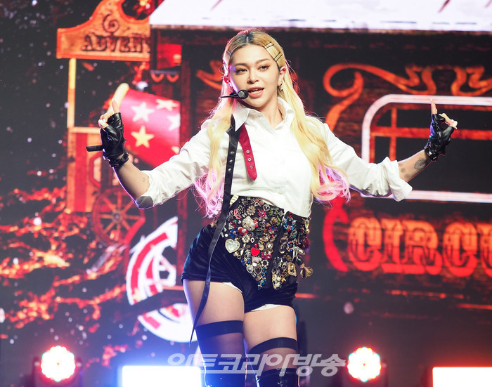 ​알렉사 새 미니 앨범 '걸스 곤 보그(GIRLS GONE VOGUE)' 발매 기념 쇼케이스. 2022.11.11 사진 ⓒ아트코리아방송 이용선 기자​