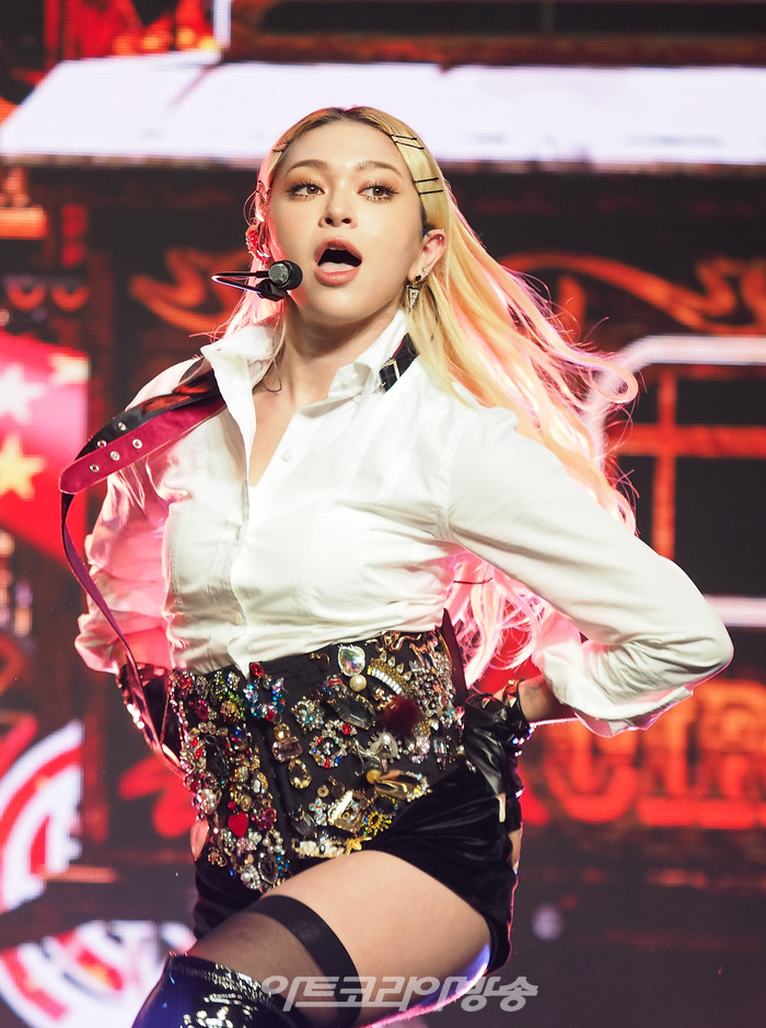 ​알렉사 새 미니 앨범 '걸스 곤 보그(GIRLS GONE VOGUE)' 발매 기념 쇼케이스. 2022.11.11 사진 ⓒ아트코리아방송 이용선 기자​