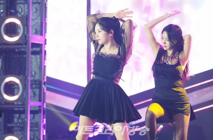 '2022 글로벌 엔터테인먼트 엑스포' 드림 스테이지(프로미스나인) 2022.11.12 사진 ⓒ아트코리아방송 이용선 기자​