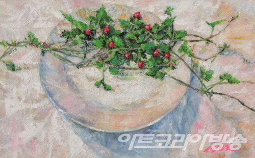 어느 날...I_53.0x33.4cm_Oil on canvas / 장순현 展 세월속의 현장