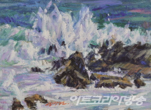 팔월에...X_45.5x33.4cm_Oil on canvas / 장순현 展 세월속의 현장