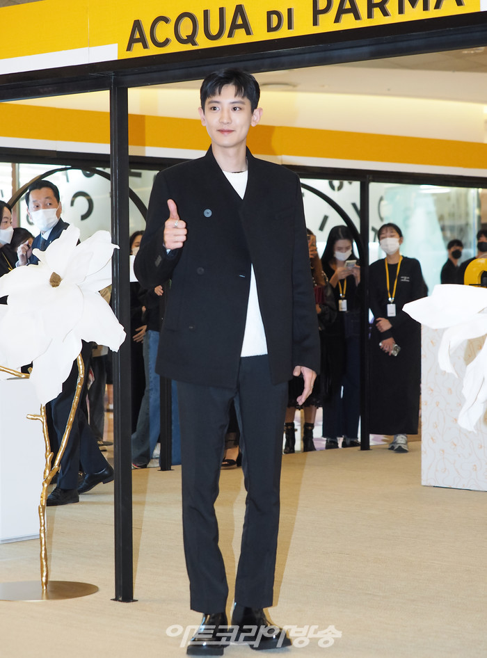 '매그놀리아 데이즈' 팝업 스토어 행사(엑소 찬열) 2022.11 18 사진 ⓒ아트코리아방송 이용선 기자​