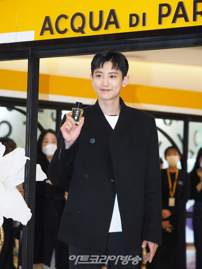 '매그놀리아 데이즈' 팝업 스토어 행사(엑소 찬열) 2022.11 18 사진 ⓒ아트코리아방송 이용선 기자​