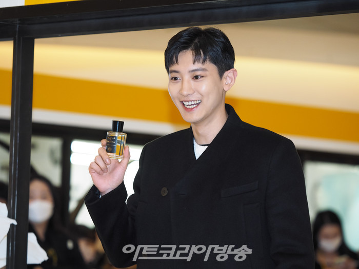 '매그놀리아 데이즈' 팝업 스토어 행사(엑소 찬열) 2022.11 18 사진 ⓒ아트코리아방송 이용선 기자​