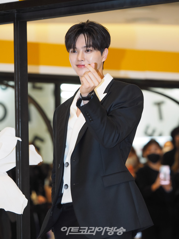 '매그놀리아 데이즈' 팝업 스토어 행사(송강) 2022.11 18 사진 ⓒ아트코리아방송 이용선 기자​