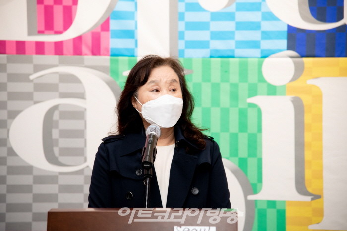 드림어빌리티 개막 오프닝-한국발달장애인미술연합회 김경희 대표