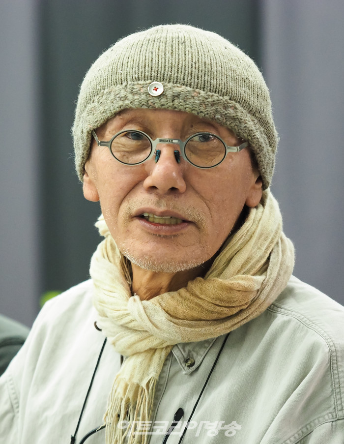 연극 '광부화가들' 연습실 공개 현장(연출가 이상우). 2022.11 18 사진 ⓒ아트코리아방송 이용선 기자​