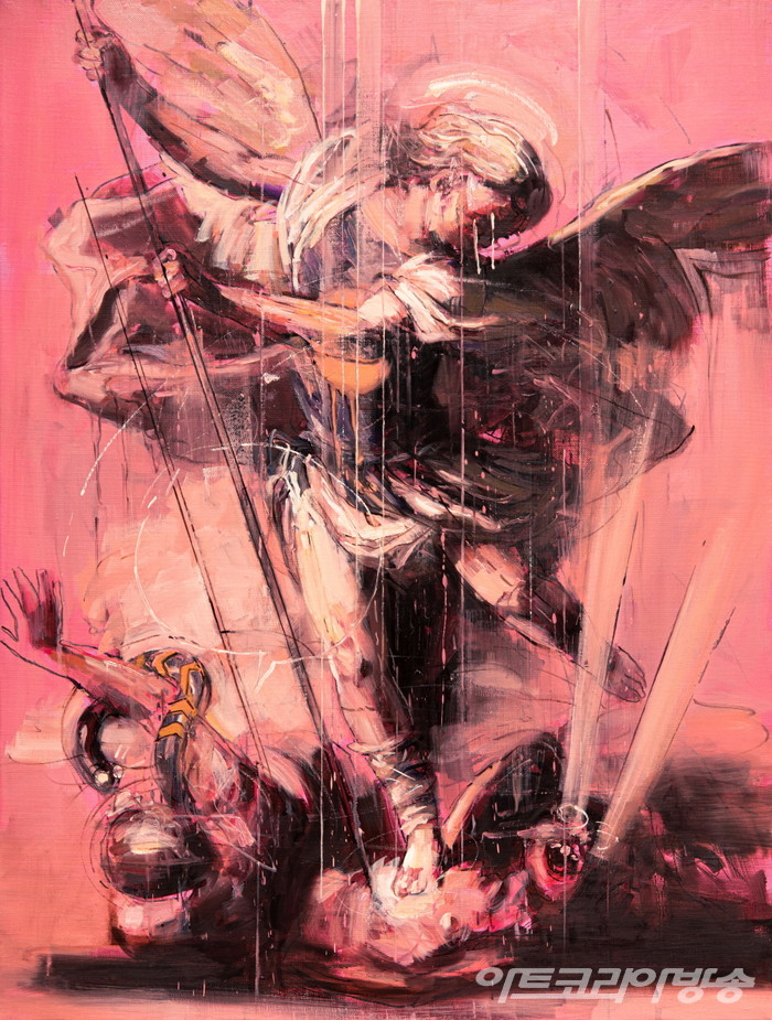 김병관 Second Layer_No.28 Oil on linen 80.3x60.6cm_2022