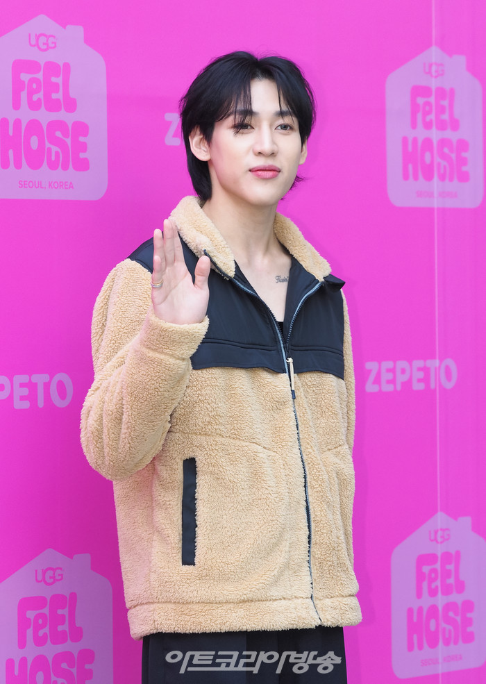 어그x제페토 FEEL HOUSE 팝업 론칭 기념 포토월 행사(갓세븐(GOT7) 뱀뱀) 2022.11.24 사진 ⓒ아트코리아방송 이용선 기자​